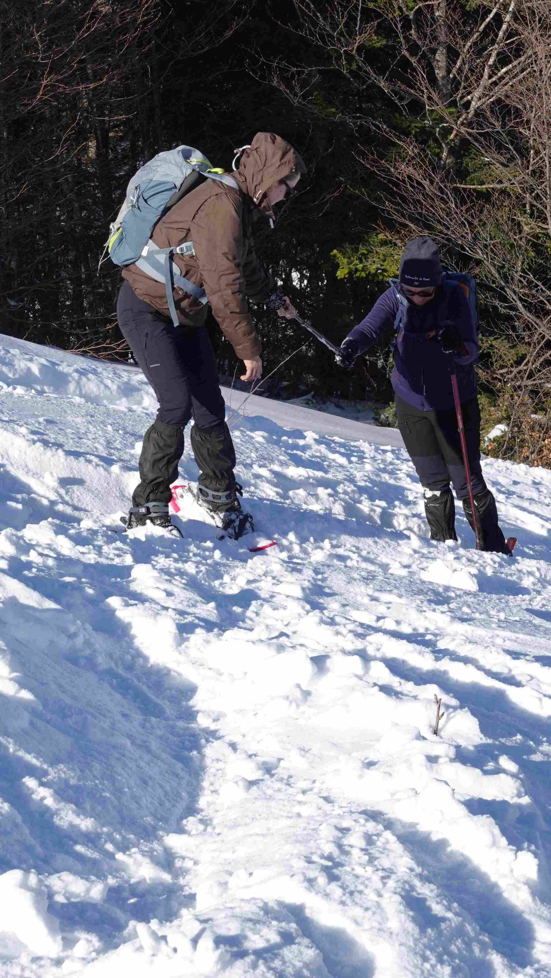 Raquettes aux Monts d'Olmes