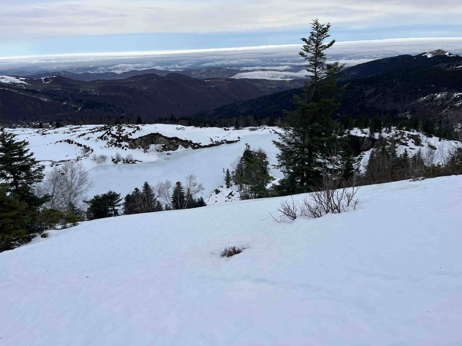 Monts d'Olmes - Étang de Fage Belle