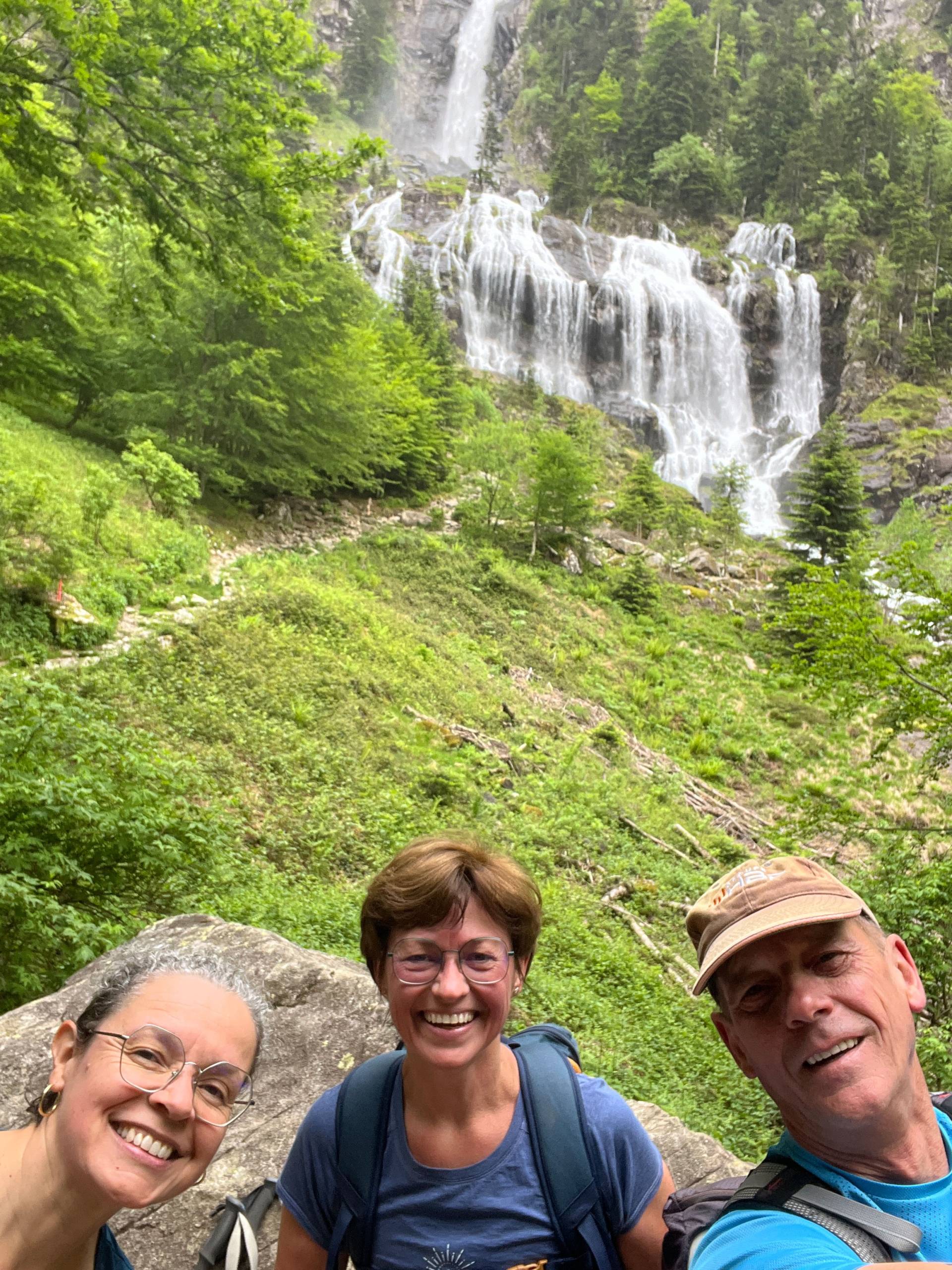 Cascades d'Ars et étang de Guzet