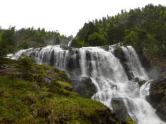 Cascades d'Ars et étang de Guzet