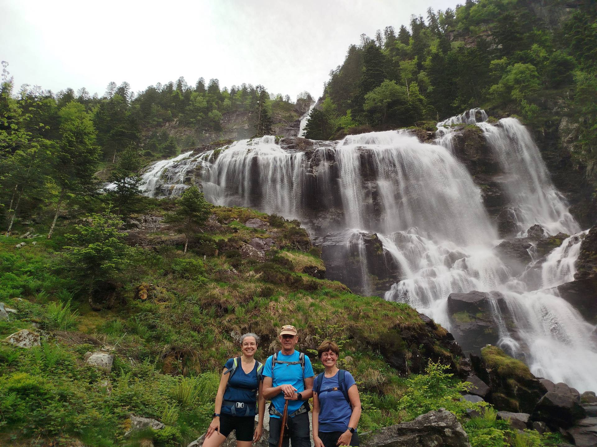 Cascades d'Ars et étang de Guzet