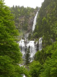 Cascades d'Ars et étang de Guzet