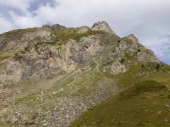 Le Roc Blanc par l'étang de Laurenti