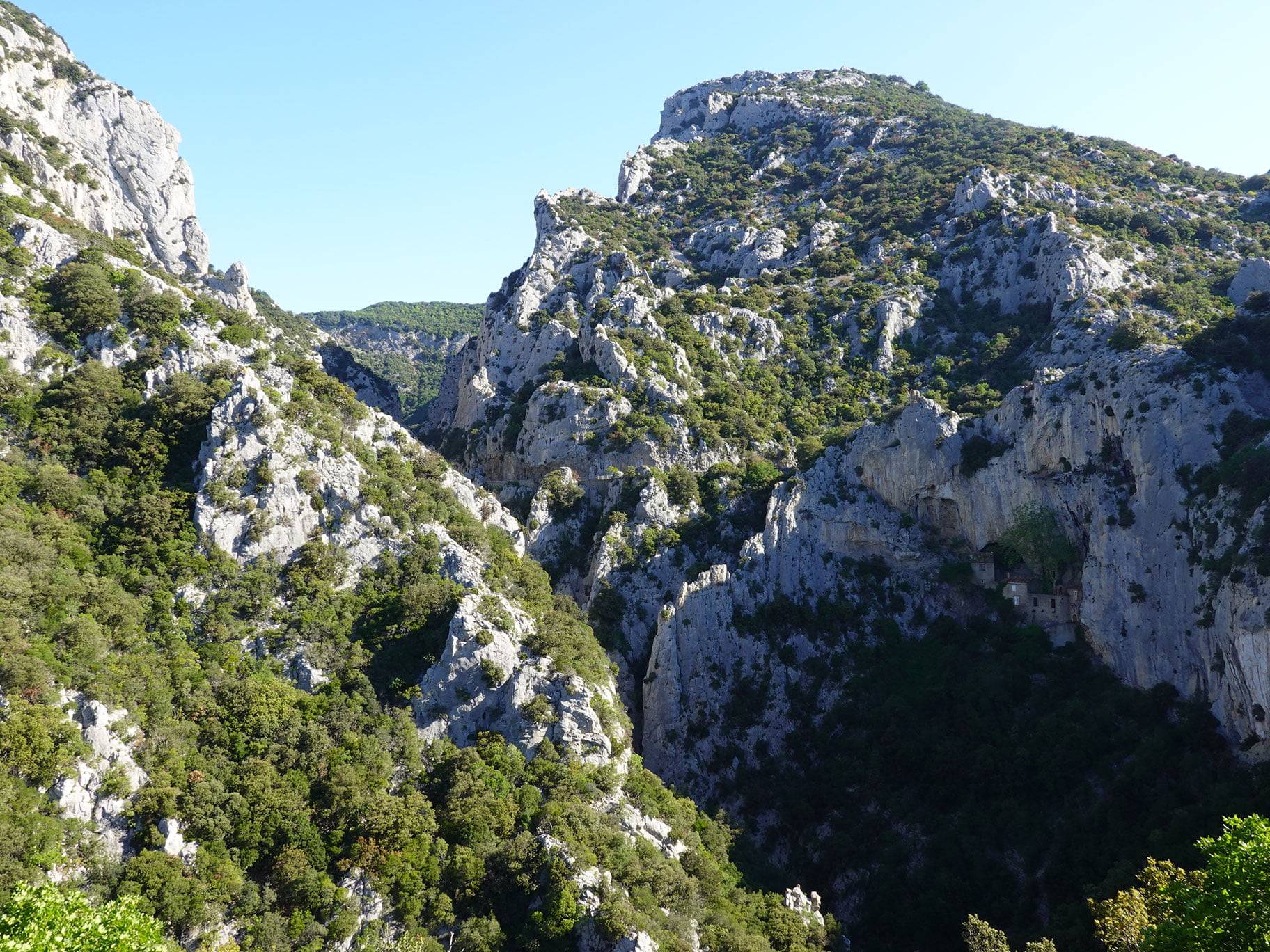 Les gorges de Galamus