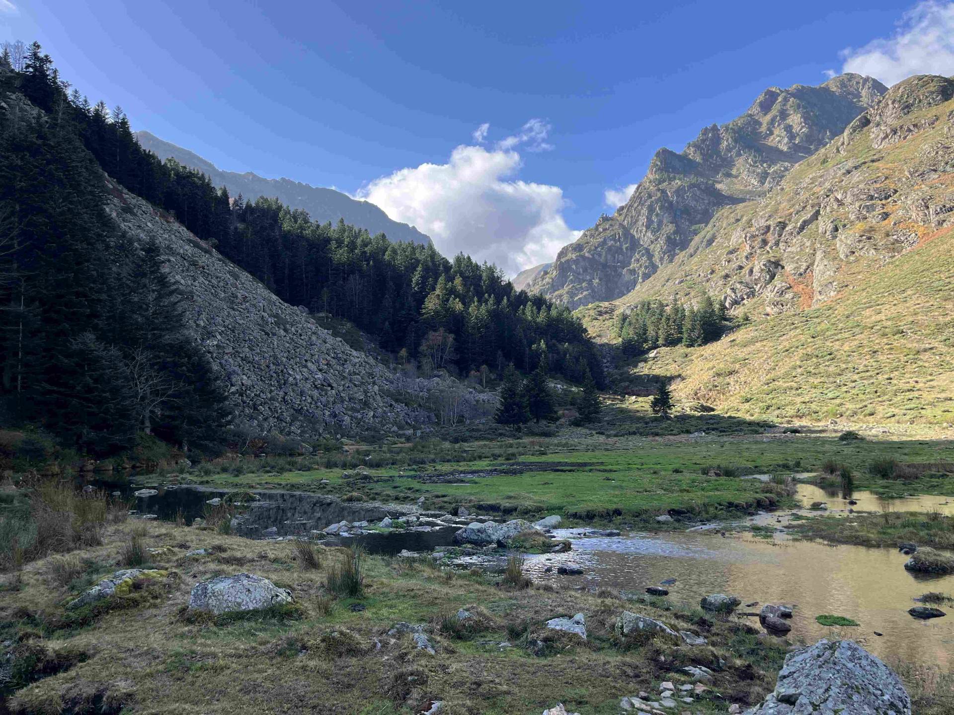 Étang de Comte - Sources Sulfureuses – Mérens-les-Vals