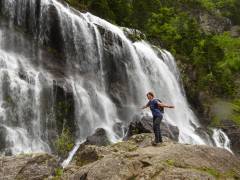 Cascades d'Ars et étang de Guzet