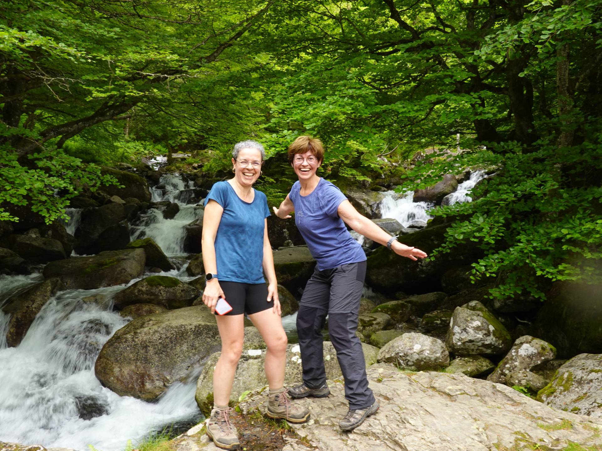 Cascades d'Ars et étang de Guzet