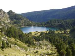 Le Roc Blanc par l'étang de Laurenti