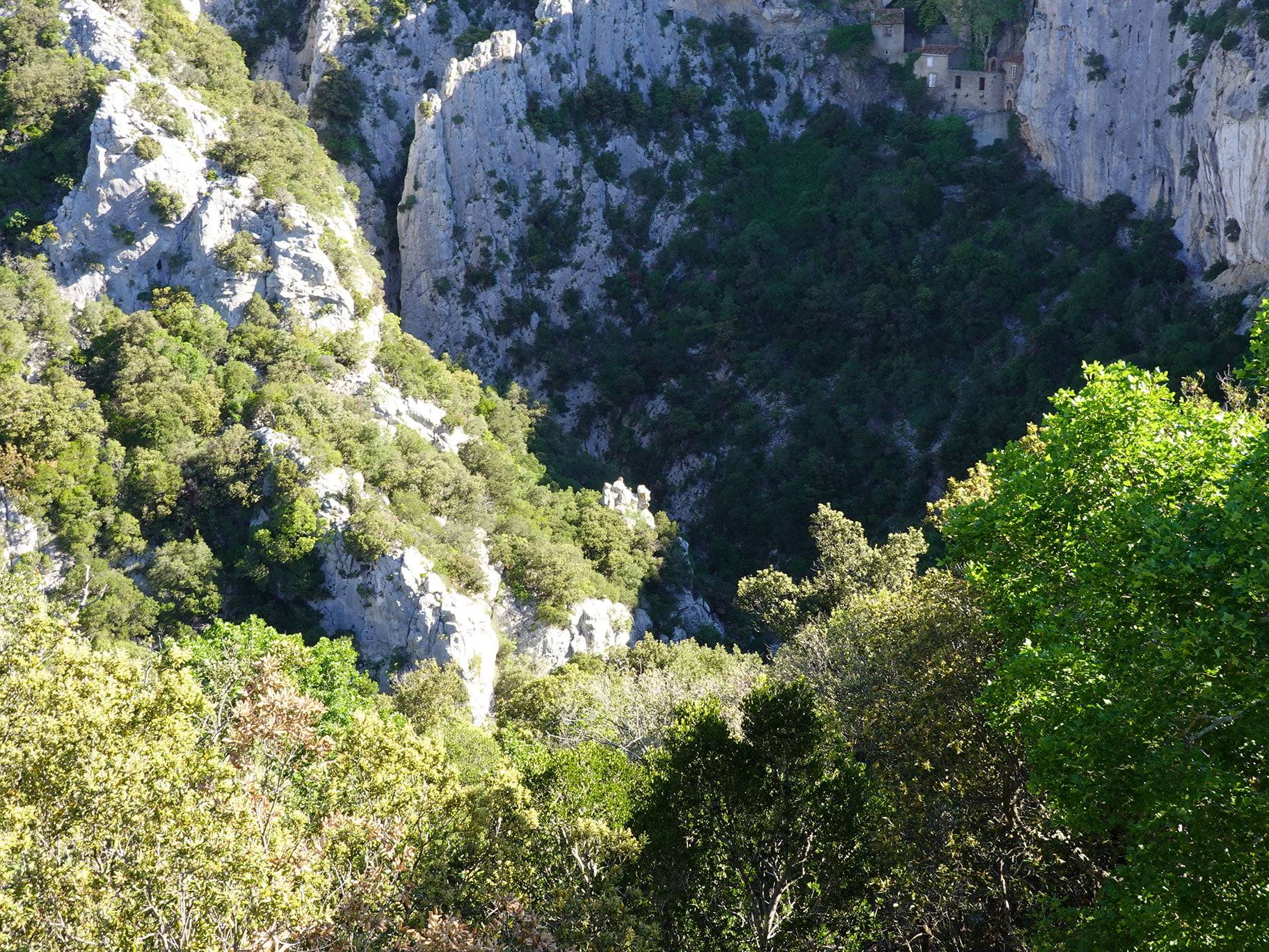 Les gorges de Galamus