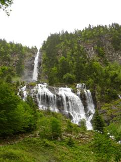 Cascades d'Ars et étang de Guzet