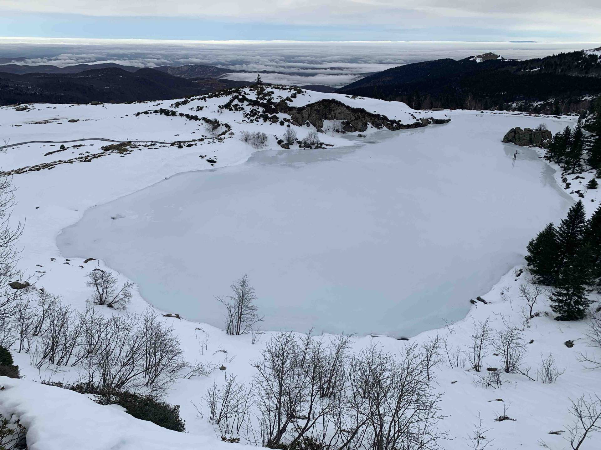 Monts d'Olmes - Étang de Fage Belle